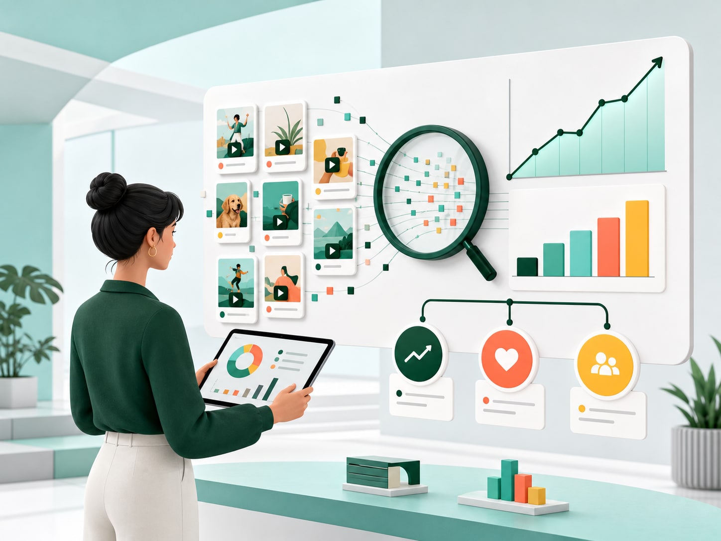 An analyst connecting short-form media signals to trend and audience evidence.
